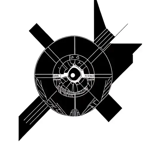 nuclear punk tattoo design idea