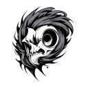 turbo tattoo design idea