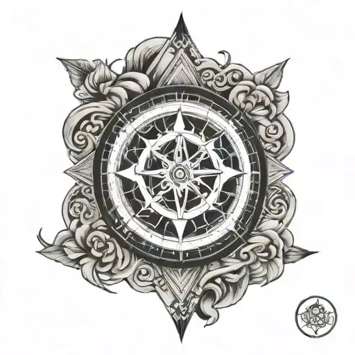 152+ Greek Compass Tattoo Ideas in 2026 - BlackInk AI