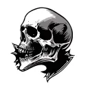Skull Stencils tattoo design idea
