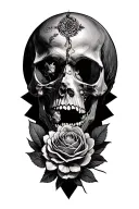 Memento Mori Memento Vivere Memento Amoris tattoo design idea