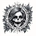 dont let the hard days win tattoo design idea