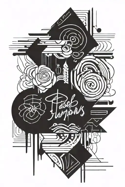 make it like a scratch mark with candle and these wordings in it In whispers soft, your love remains tattoo design idea