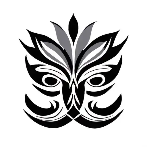 Philippine tribal patterns tattoo design idea
