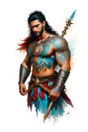 illyrian warrior tattoo design idea