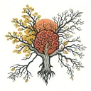 twenty one pilots "trees"  tattoo design idea