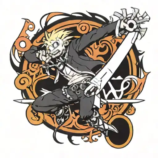 soul eater tattoo design idea