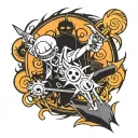 soul eater tattoo design idea