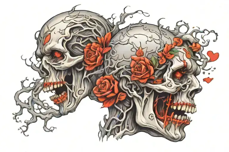 pain abuse love mother strength  tattoo design idea