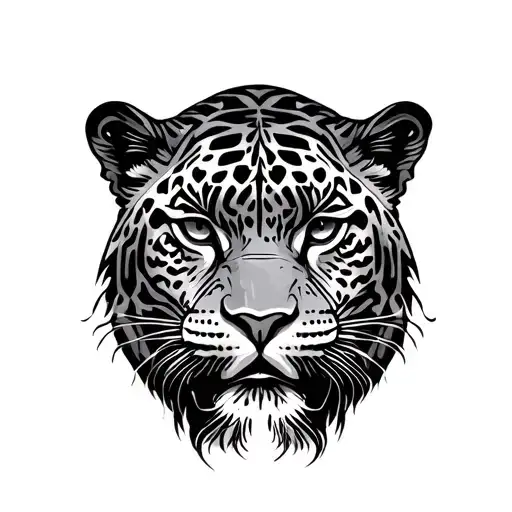 Mayan Jaguar tattoo design idea