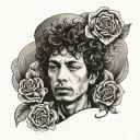 forever young bob dylan inspired small tattoo tattoo design idea