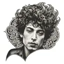 forever young bob dylan inspired small tattoo tattoo design idea