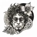 forever young bob dylan inspired small tattoo tattoo design idea