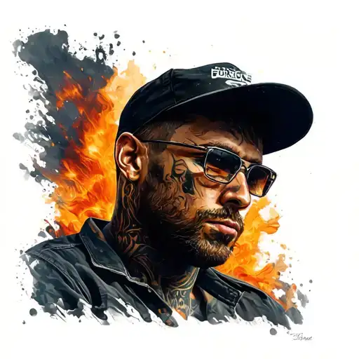 fast and furious  tattoo design idea