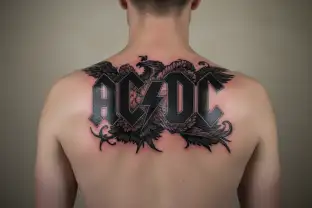 "Ac/dc" ac/ dc tattoo design idea