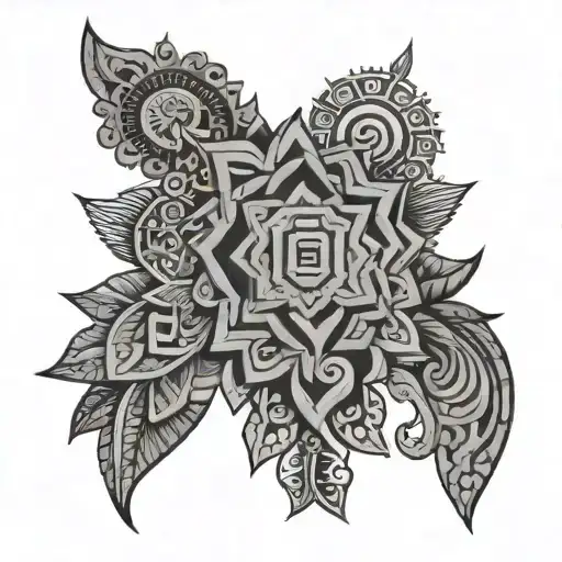 Hmong tattoo design idea