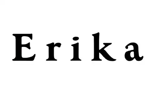 "Erika" tattoo design idea