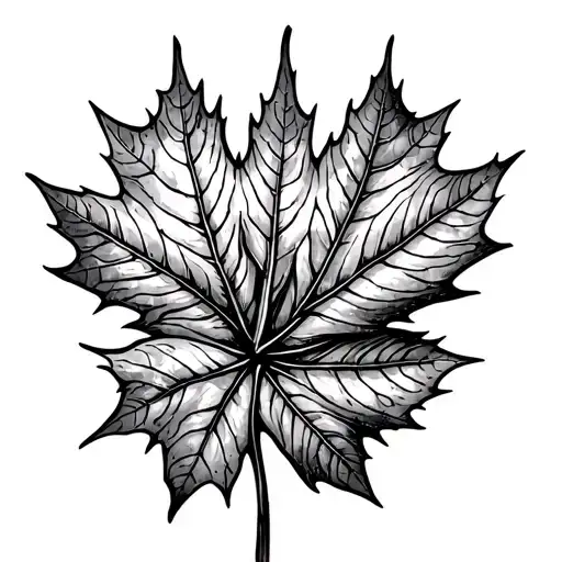 maple seed pods tattoo design idea