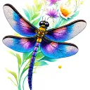 dragonfly tattoo design idea