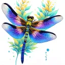 dragonfly tattoo design idea