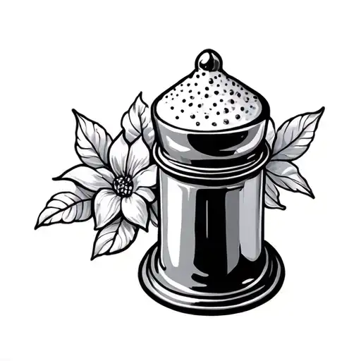 Salt Shaker tattoo design idea