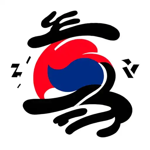 Korean Flag tattoo design idea