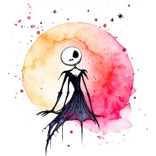 nightmare before Christmas tattoo tattoo design idea