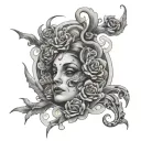 trinacria tattoo design idea