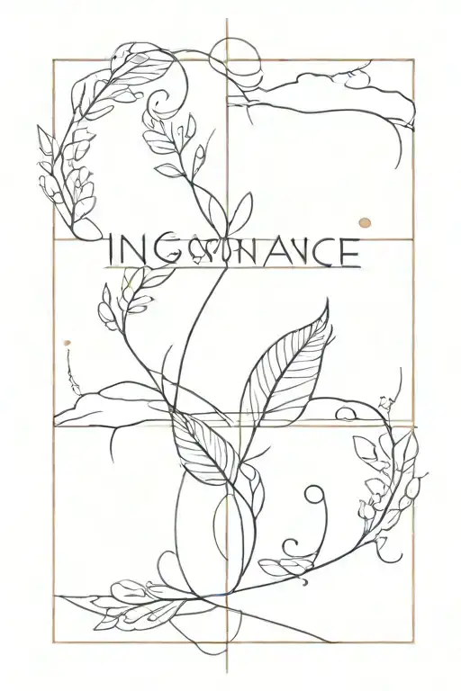 ignorance is bliss tattoo design idea