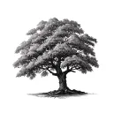 Pecan Tree tattoo design idea