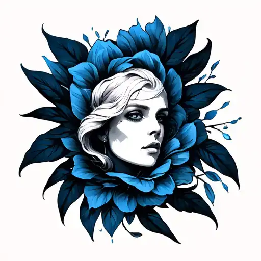 Ultramarine tattoo design idea