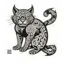 fudog oriental tattoo tattoo design idea