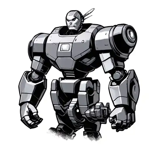 The Iron Giant flying  tattoo design idea