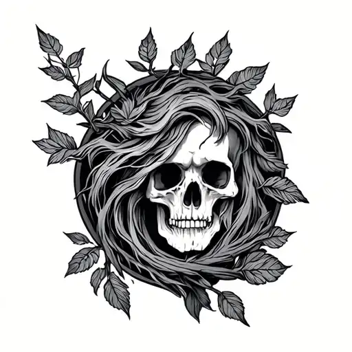 treaty oak revival tattoo design idea