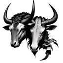Taurus and Scorpio tattoo design idea