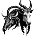 Taurus and Scorpio tattoo design idea