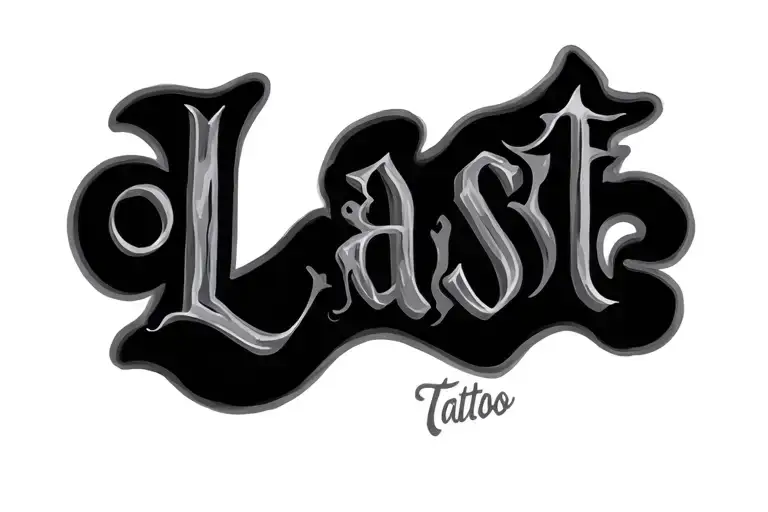 last name fore arm tattoo tattoo design idea