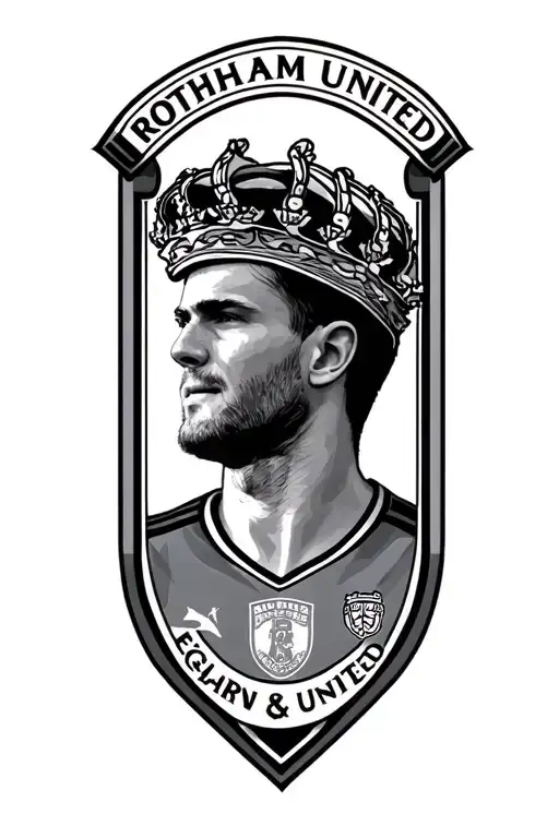 England Rotherham united  tattoo design idea