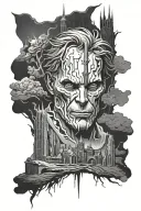 Stephen king dark tower tattoo design idea