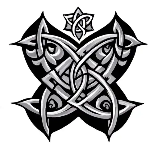 Symbols Family Celtic tattoo design idea