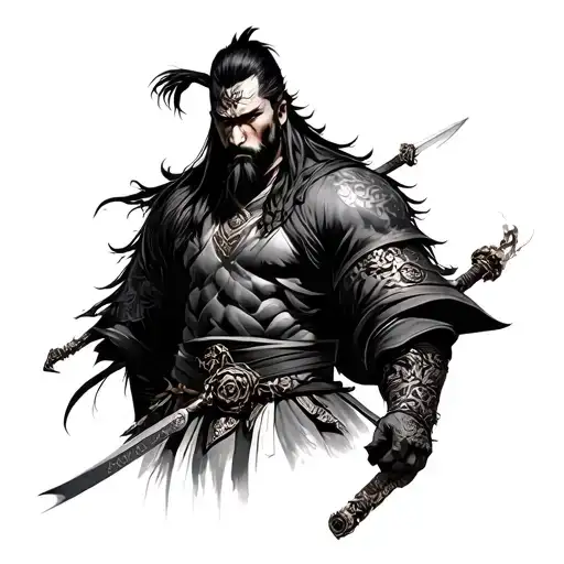 Ronin tattoo design idea