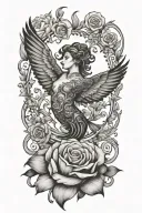 self love and freedom tattoo design idea