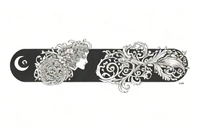 gustave dore style tattoo design idea