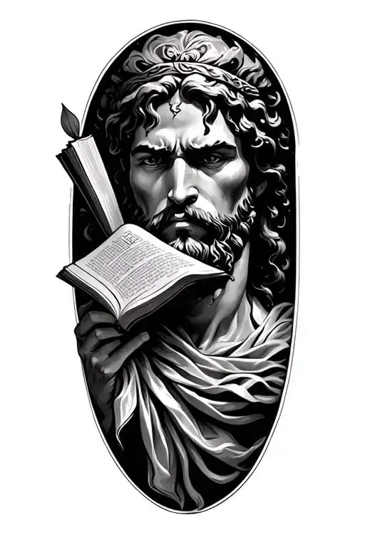 samson bible tatto tattoo design idea