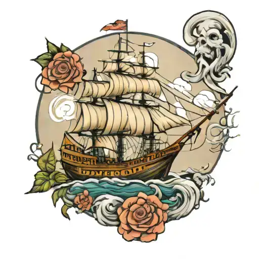 John Adams fear, ships, bribery tattoo design idea