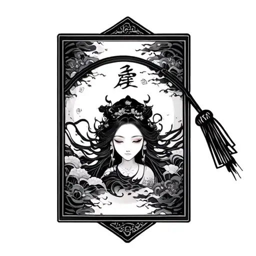 Omamori tattoo design idea