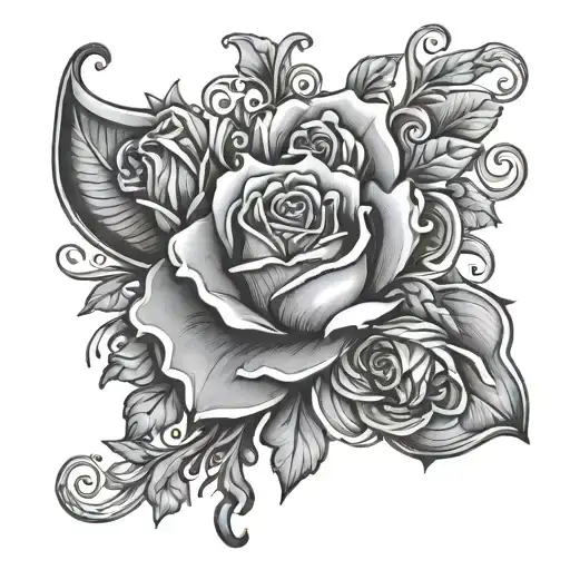 valentine tattoo design idea