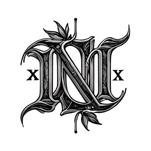1980 Roman Numerals tattoo design idea