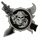 usmc infantry tattoo design idea