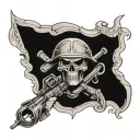 usmc infantry tattoo design idea